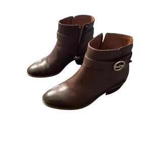 NEW COACH women's debi bootie in brown